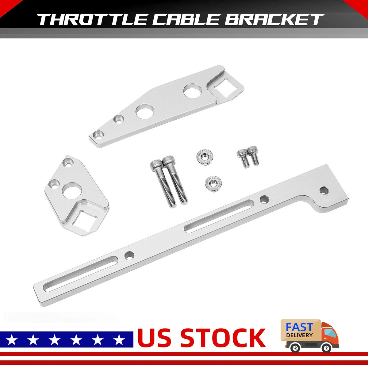 Throttle Cable Bracket for LS1 Sheet Metal Intake Manifold (102mm)