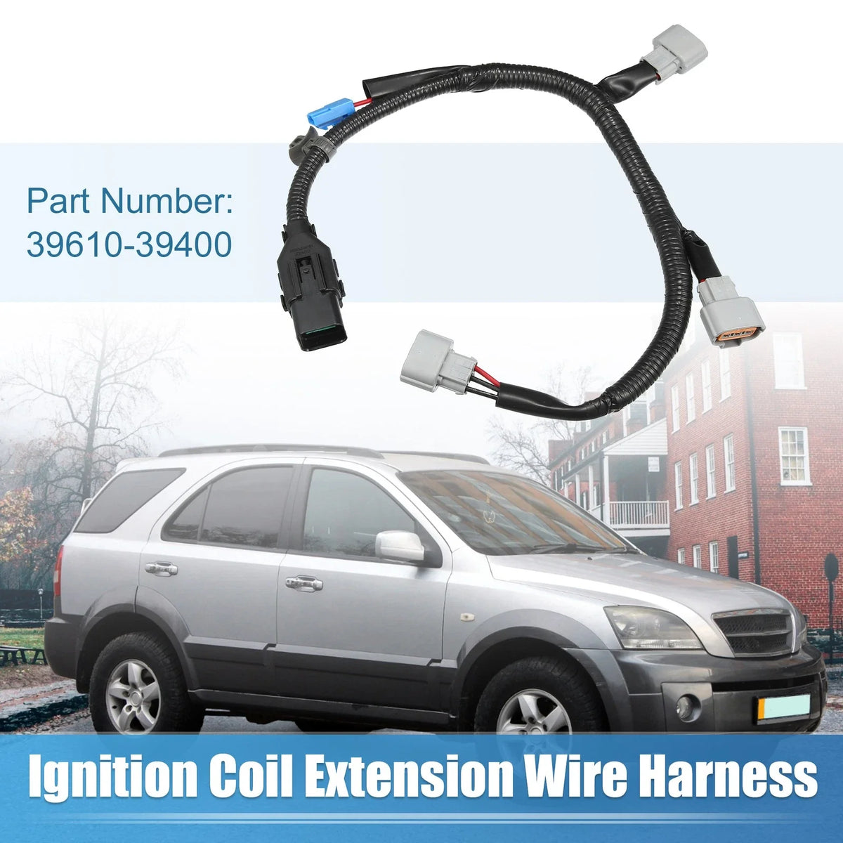 Ignition Coil Wire Harness for Kia Sorento, Hyundai Terracan 3.5 (2003–2009) 39610-39400