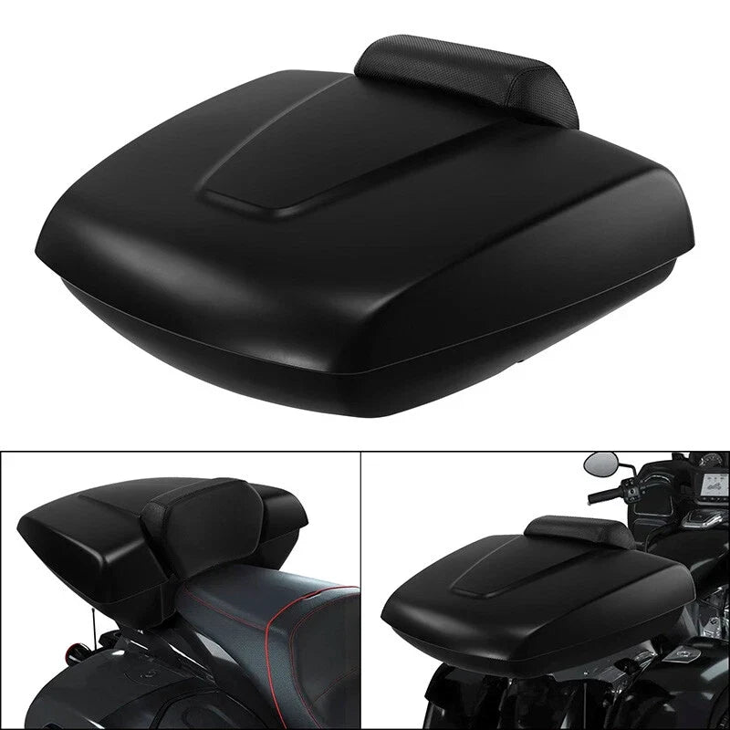 Trunk with Backrest Pad - Low Profile for Indian Chieftain/Roadmaster 2014–2025