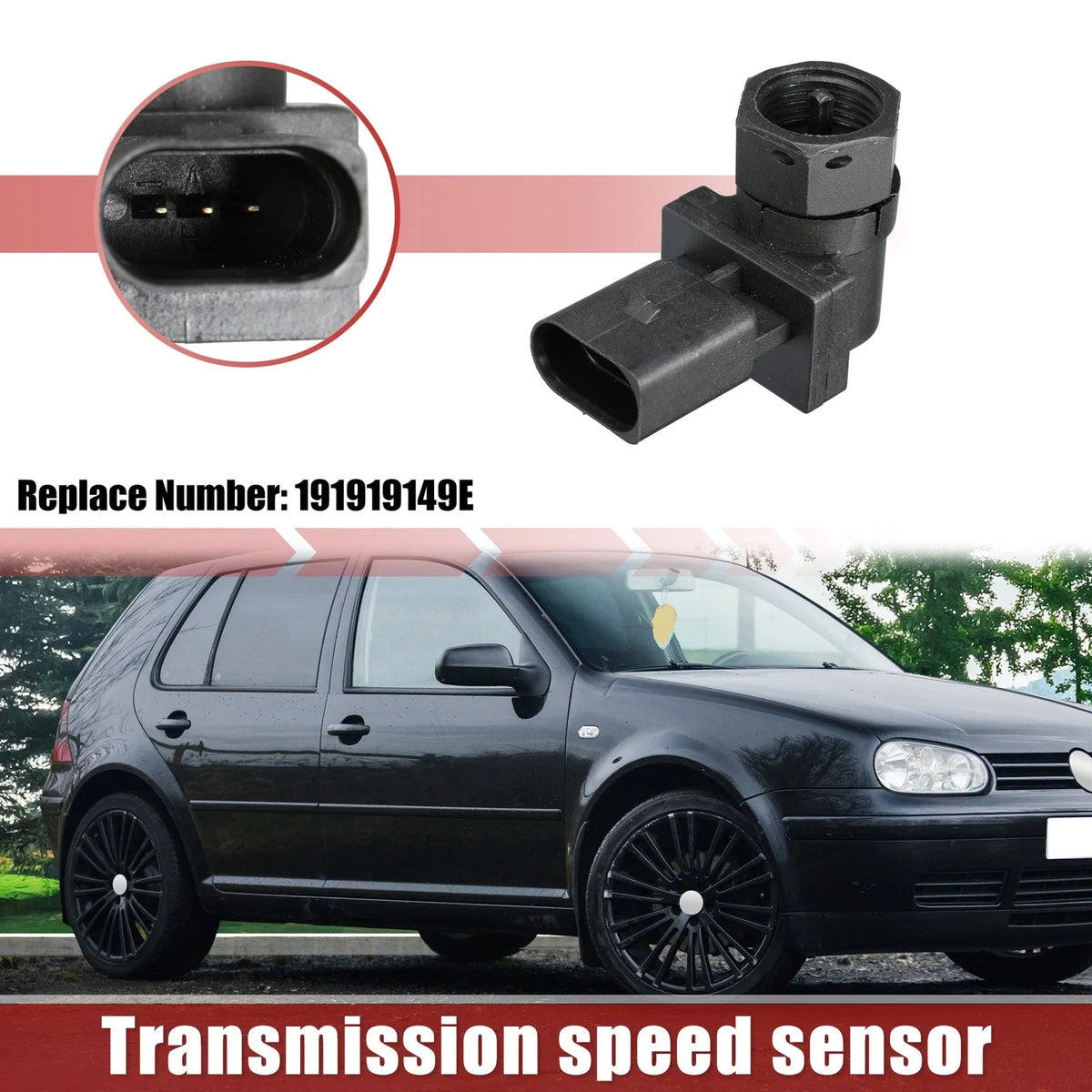 Transmission Speed Sensor for Volkswagen (191919149E)