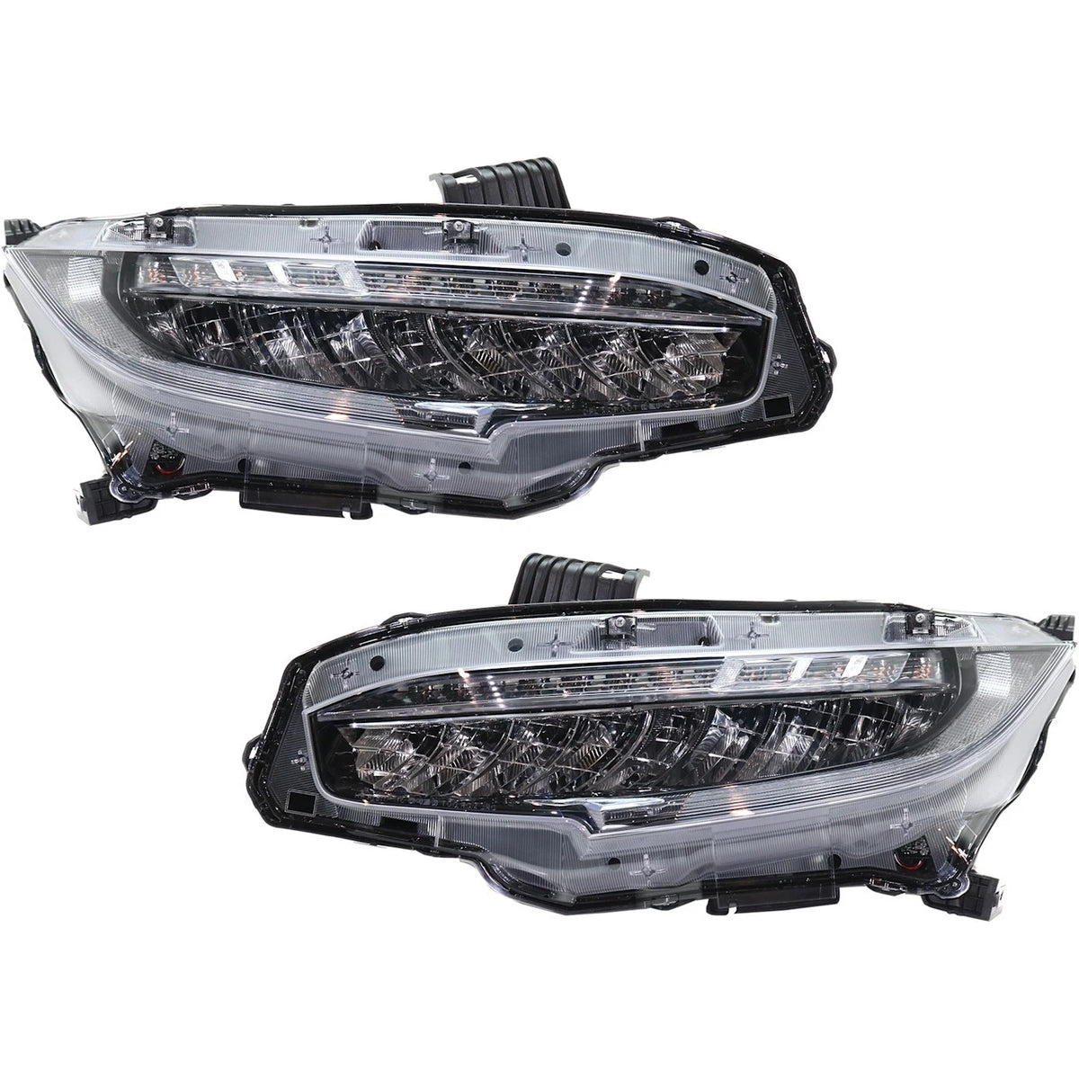 LED Headlight Set for Honda Civic (2016–2021) Hatchback Sedan Coupe