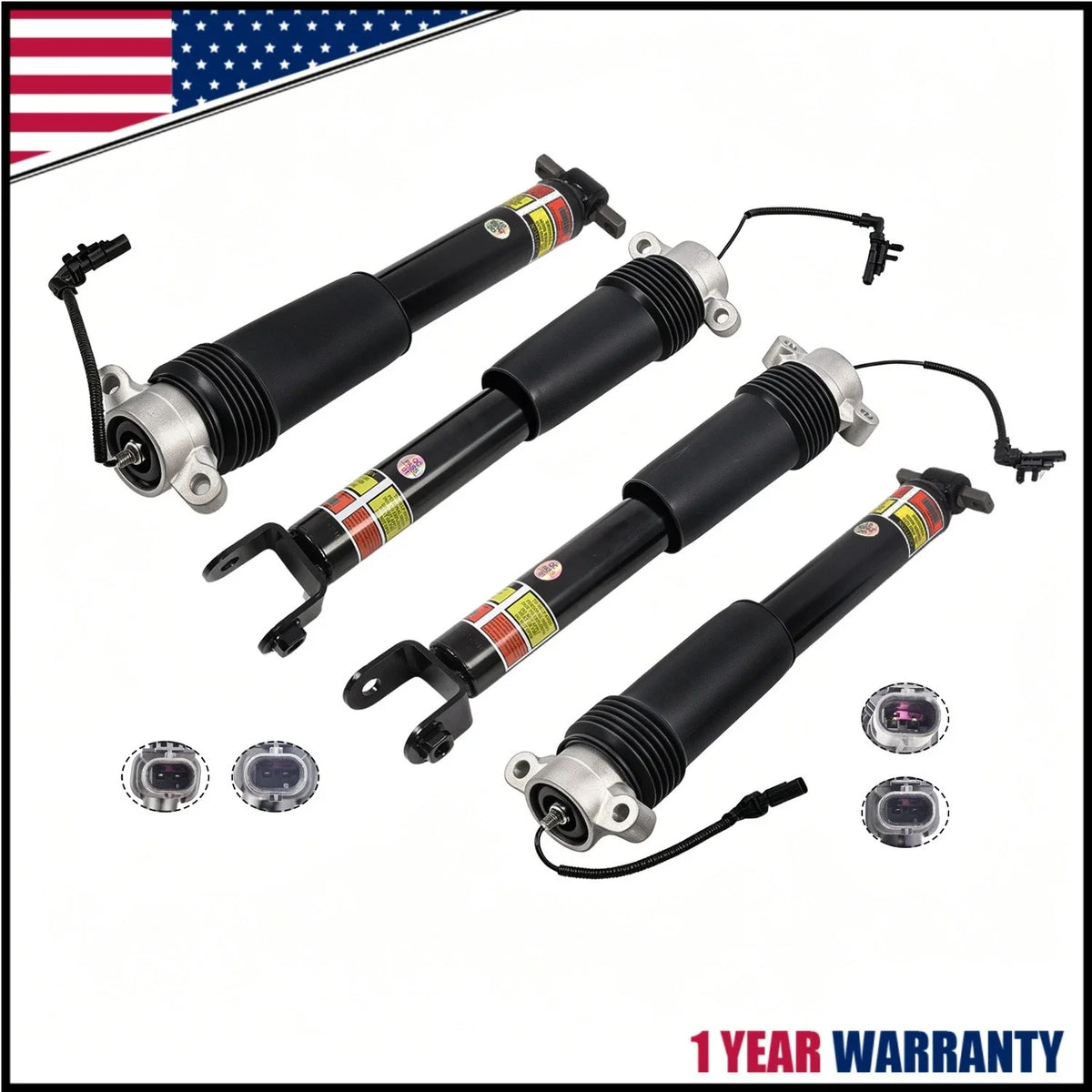 Front & Rear Shock Absorber Struts for Chevrolet C7 Corvette (2014–2019)