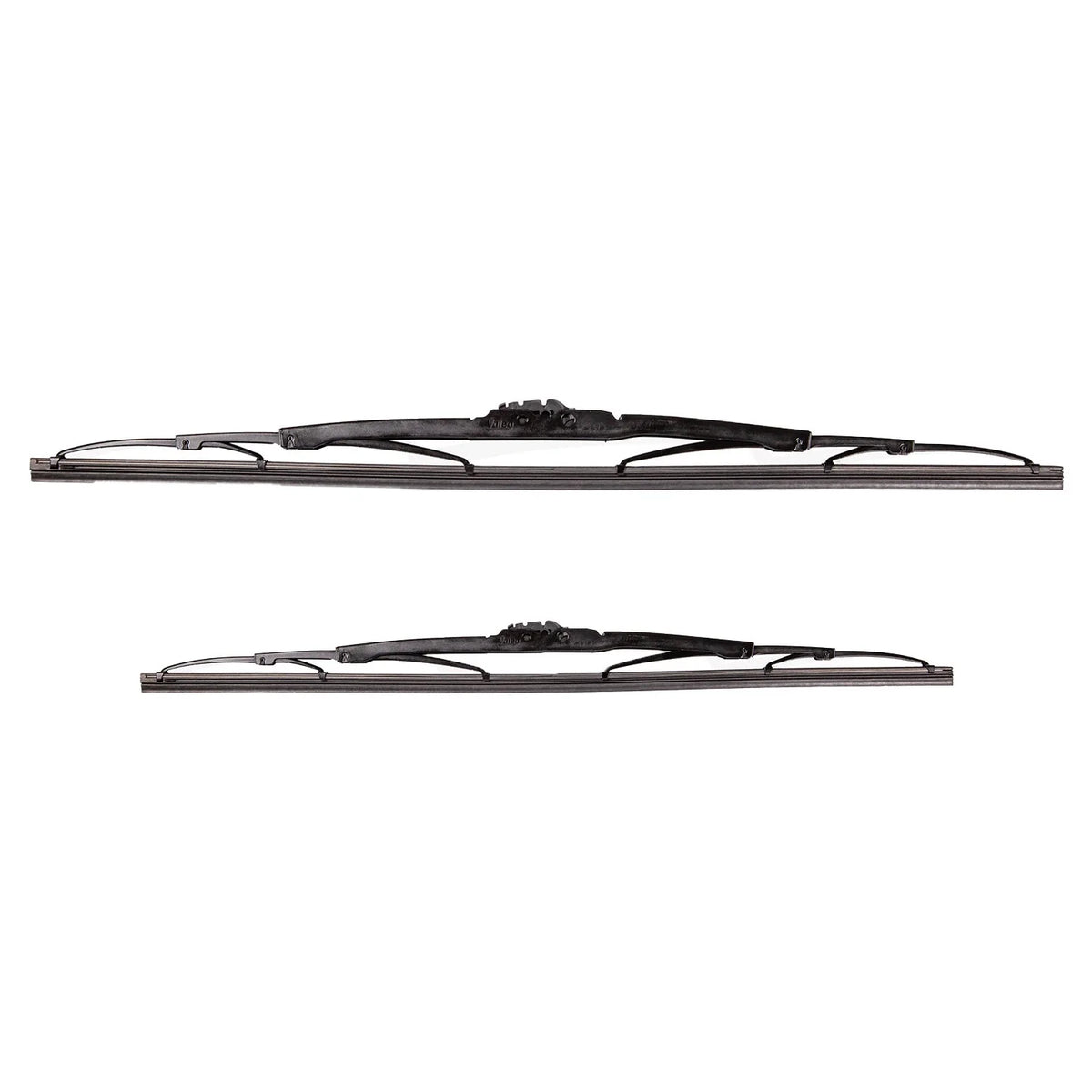 2X Valeo Traditional Titanium Windshield Wiper Blades for