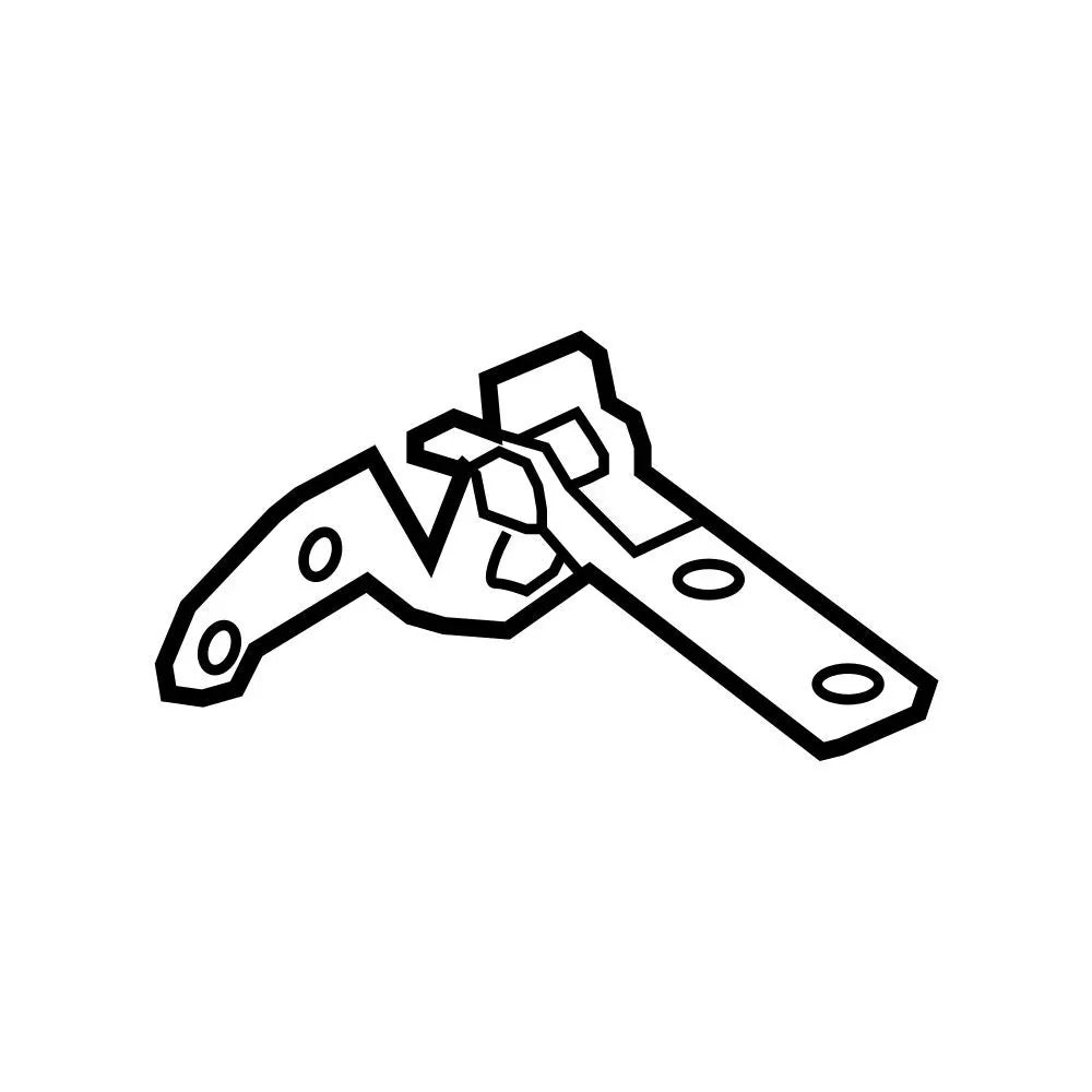 OEM Rear Passenger Right Liftgate Hinge for BMW X5 (2007–2013)