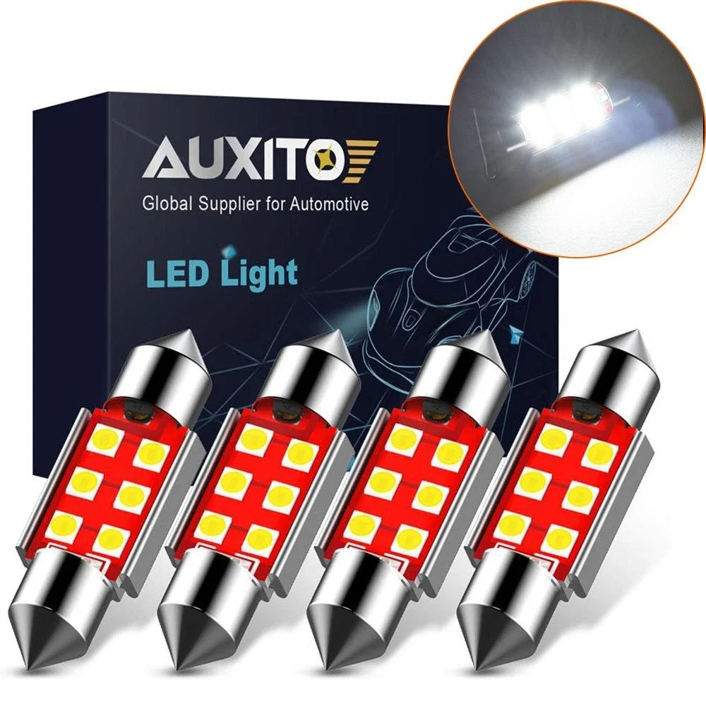 4X Chevy EXV LED Dome Light Bulb CANBUS 212-2