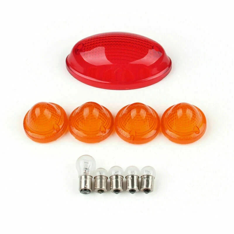 Tail Light Turn Signal Cover Bulbs for Bonneville SE T100 (B5)