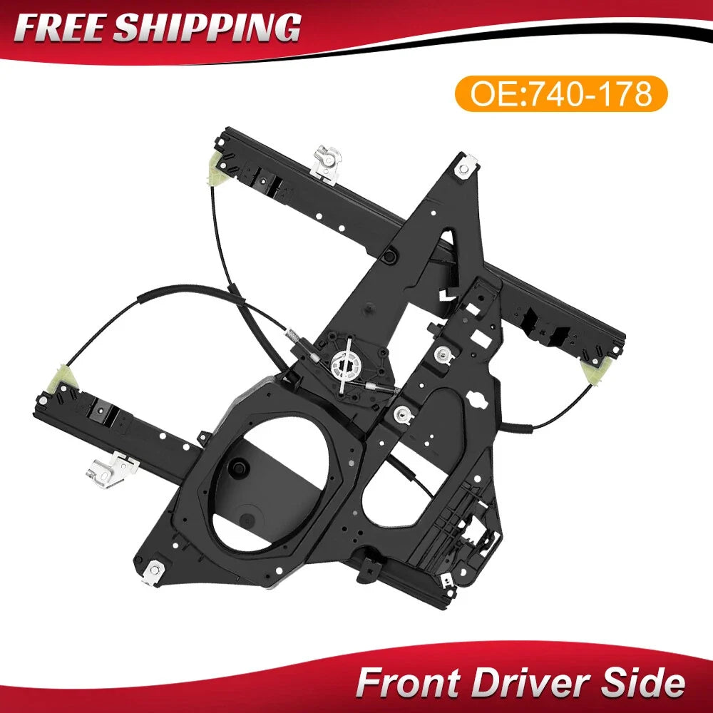 Window Regulator Front Left for Ford Expedition, Lincoln Navigator 03-06