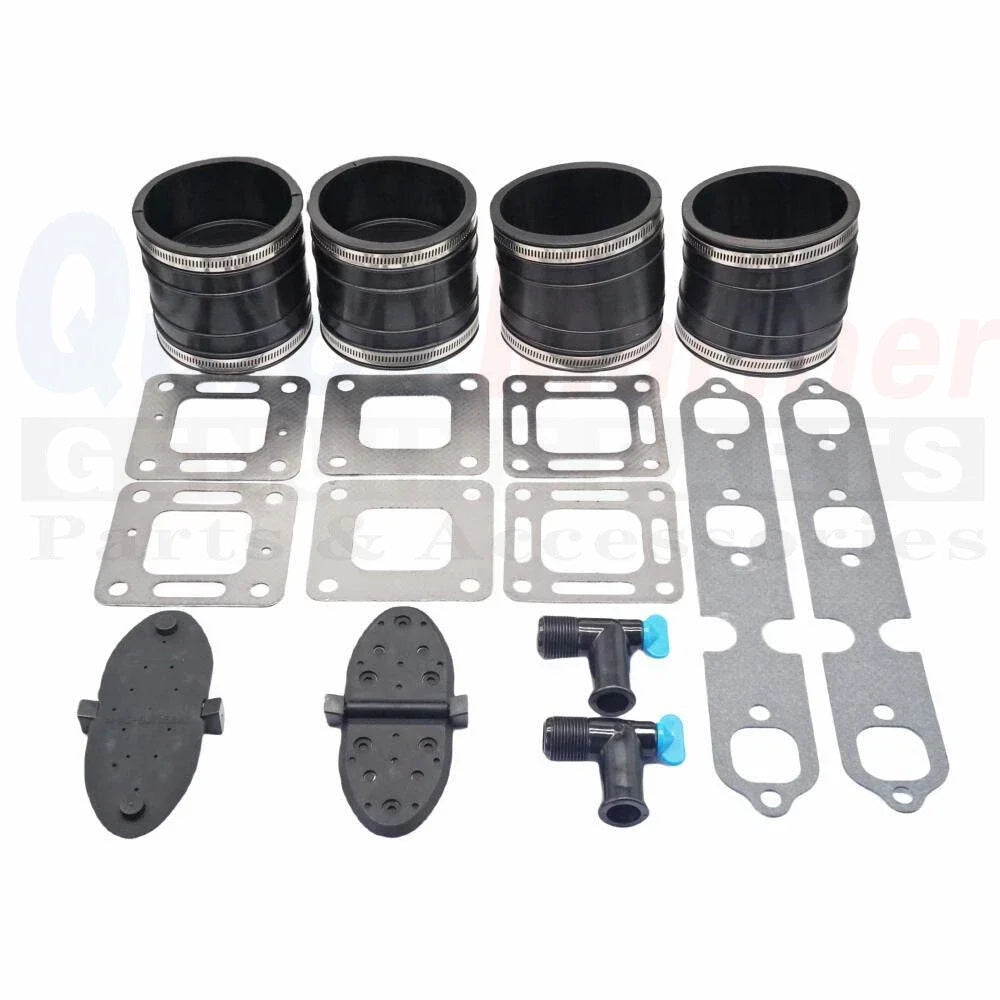 Bellows with Gasket & Drain Fitting 806926A1, 44348T for Mercruiser