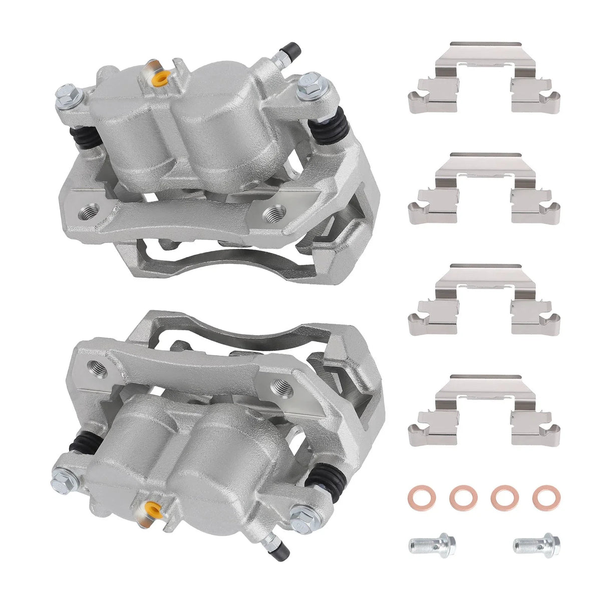 Front Brake Caliper Pair w/Bracket for Acura RDX 2007-2012 - 19-B2959 19-B2958