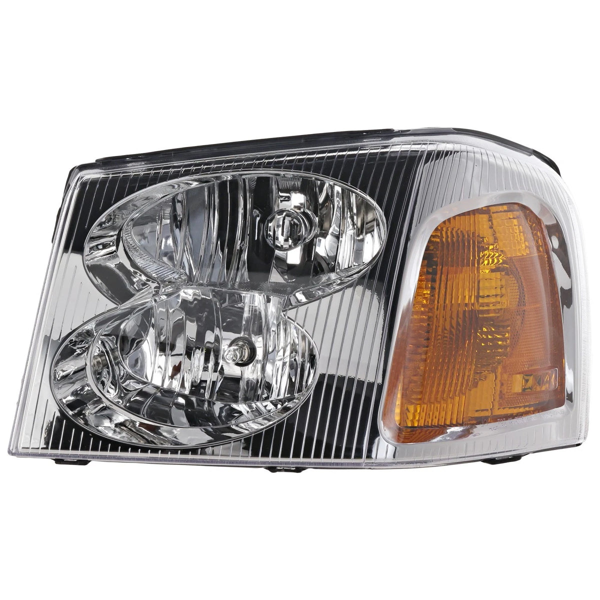 Driver Side Headlight for GMC Envoy (2002–2009) Halogen CAPA SLE SLT