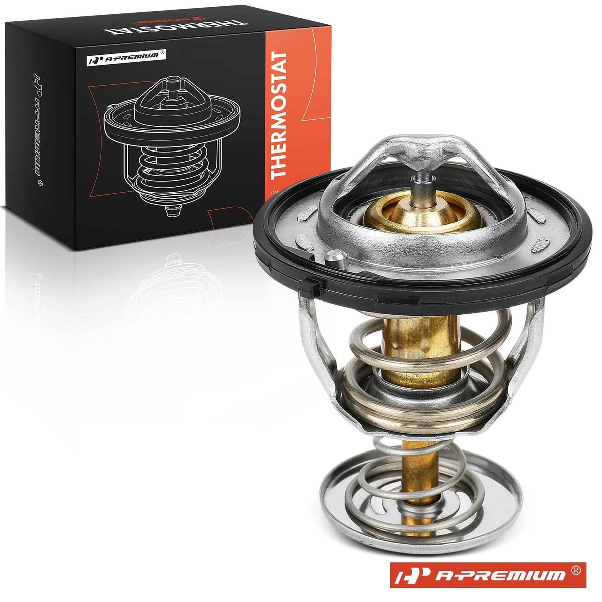Engine Coolant Thermostat for Chevy Silverado 1500, Camaro, Cadillac CTS (2007–2019)