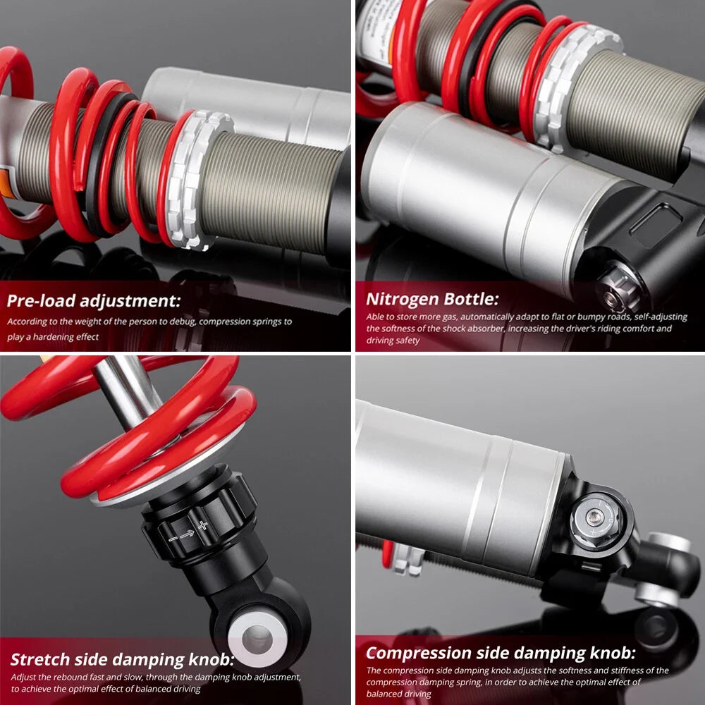 Front Shock Absorber Pair for RZR S 800 Polaris (2009–2014)