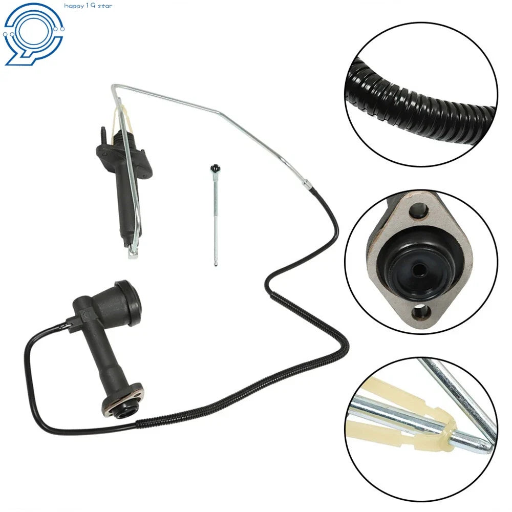 Clutch Master and Slave Cylinder Assembly for Chevy GMC Truck 1500 2500 (1992–1995)
