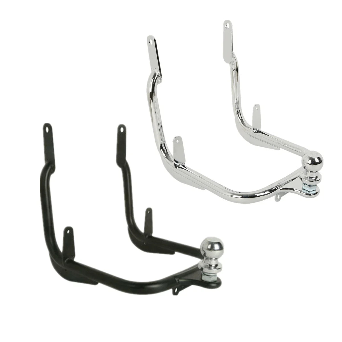 Tow Hitch Receiver for Harley Electra Glide (Chrome/Black)