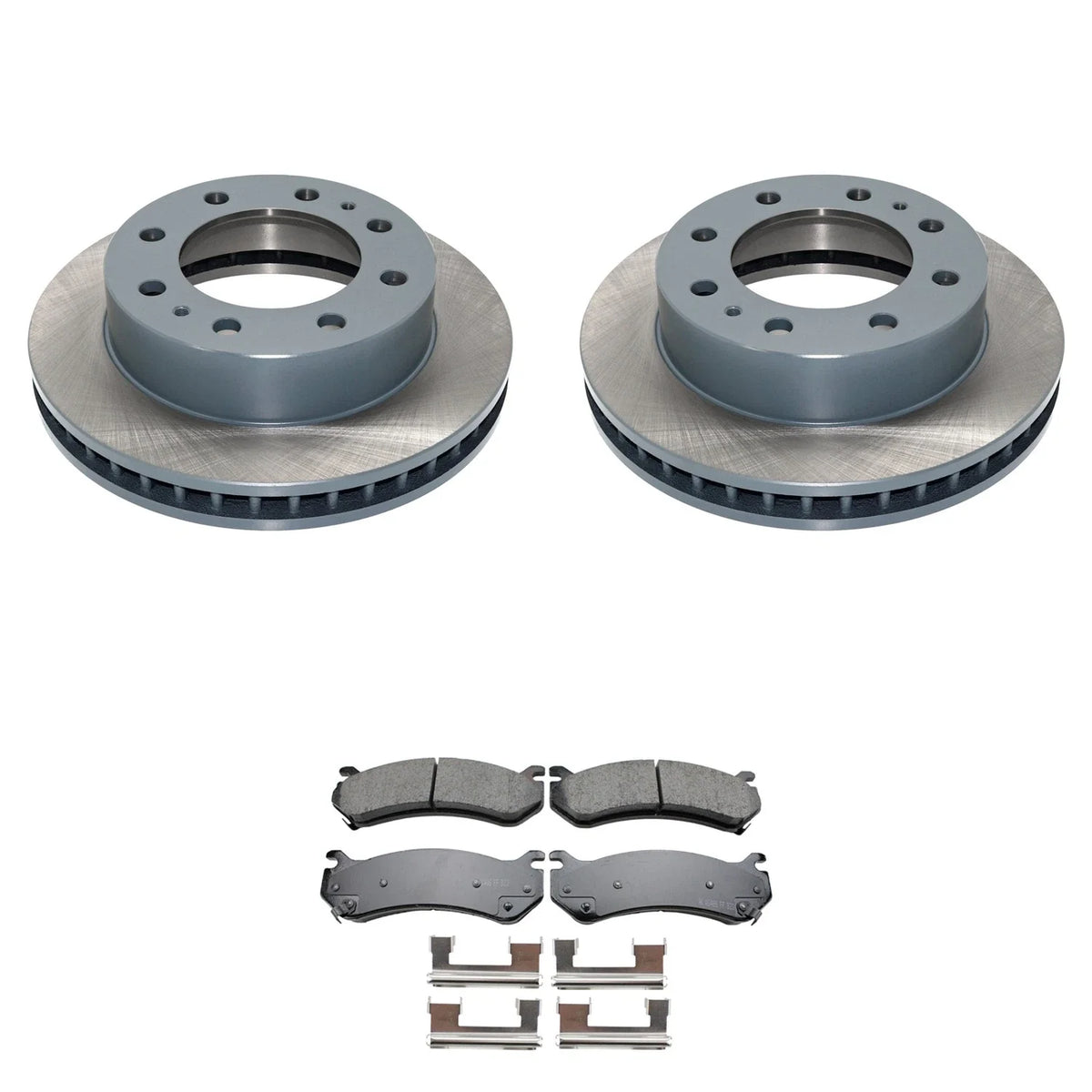 Front Brake Rotors with Akebono ProACT Pads for Express 2500 (2003-2023)