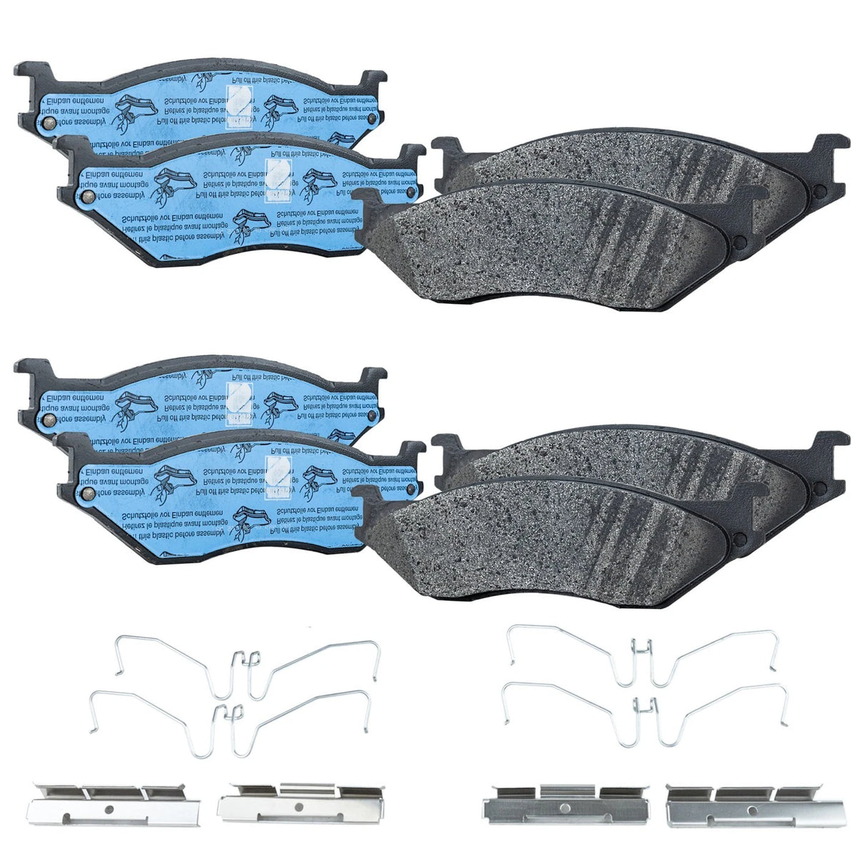 Set of 4 Brake Pads for Ford F450 F550 F-53