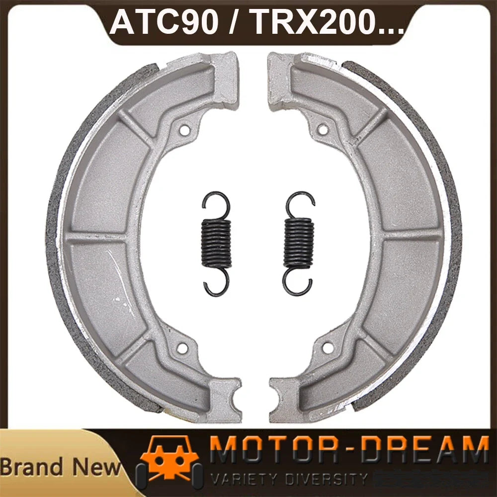 Rear Brake Shoes for FourTrax TRX125 ATC 200 185 125 Honda (1985-1988)
