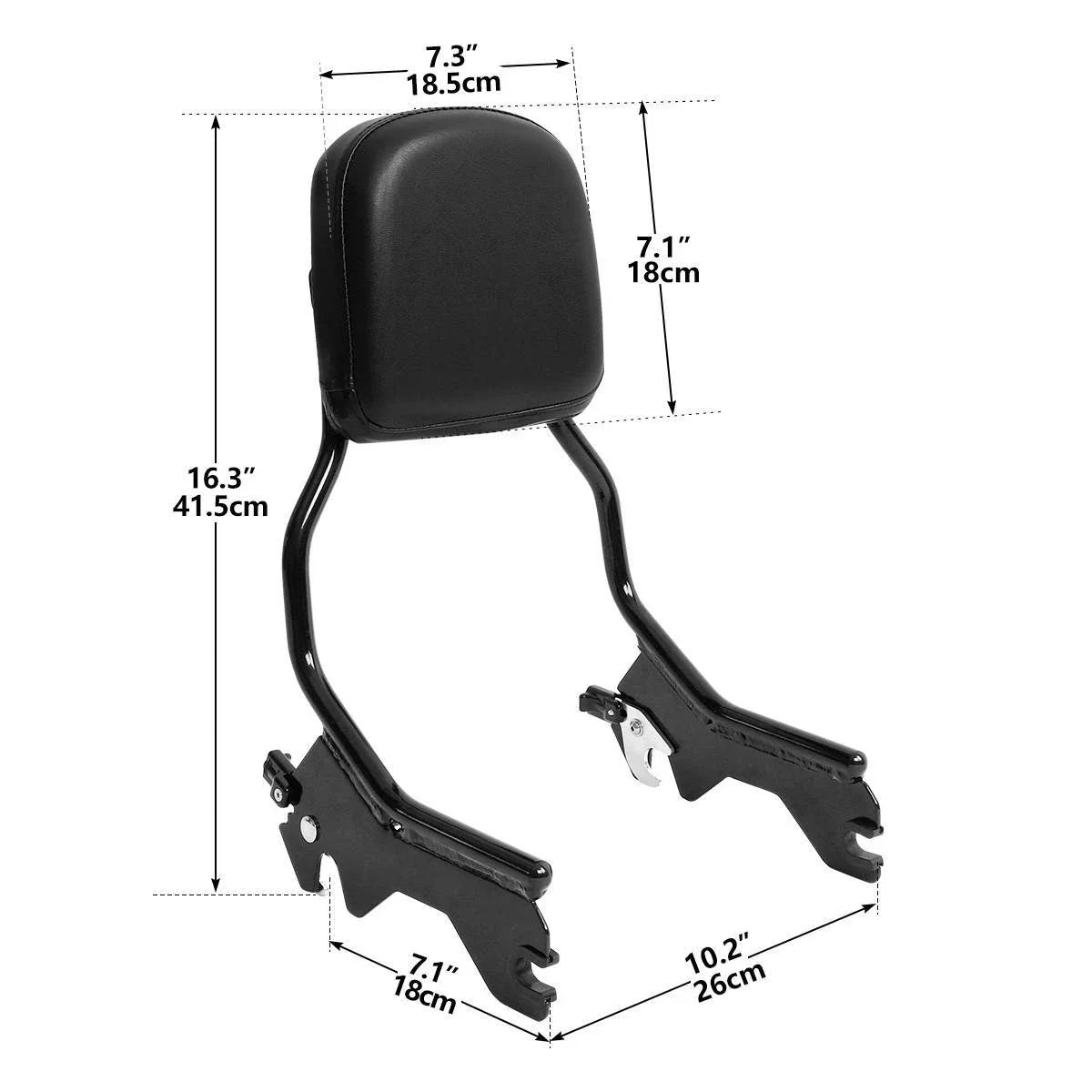 Sissy Bar Pad for Harley Softail (2018-2025) Slim FLSL