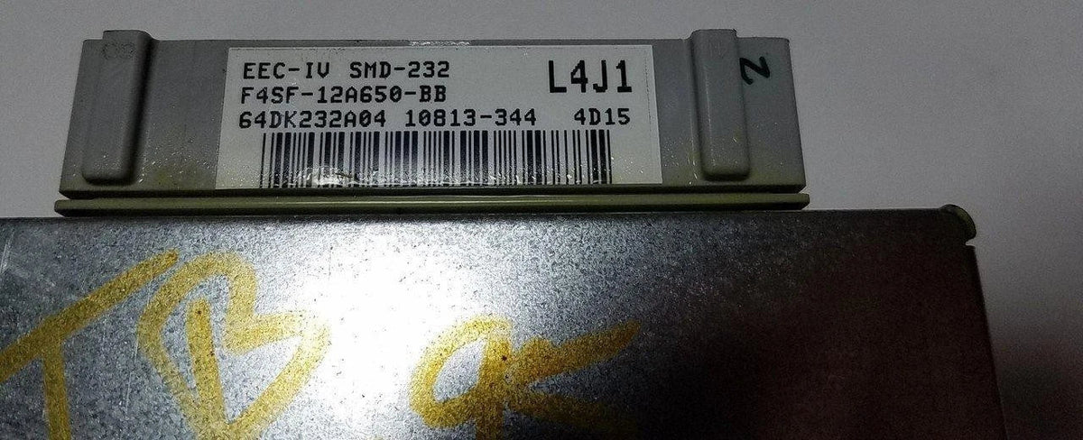 EEC-IV ECU for 1995 Thunderbird Cougar 3.8L (1995) F4SF-12A650-BB L4J1