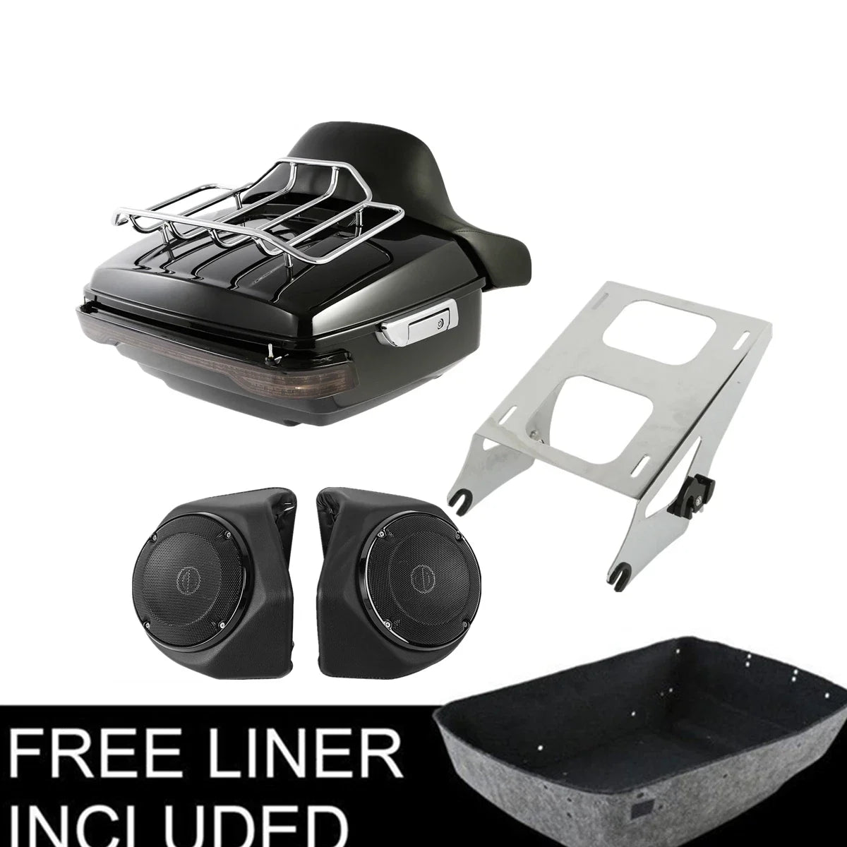 Tail Light Speaker Mount Rack for Harley Electra 2014–2026
