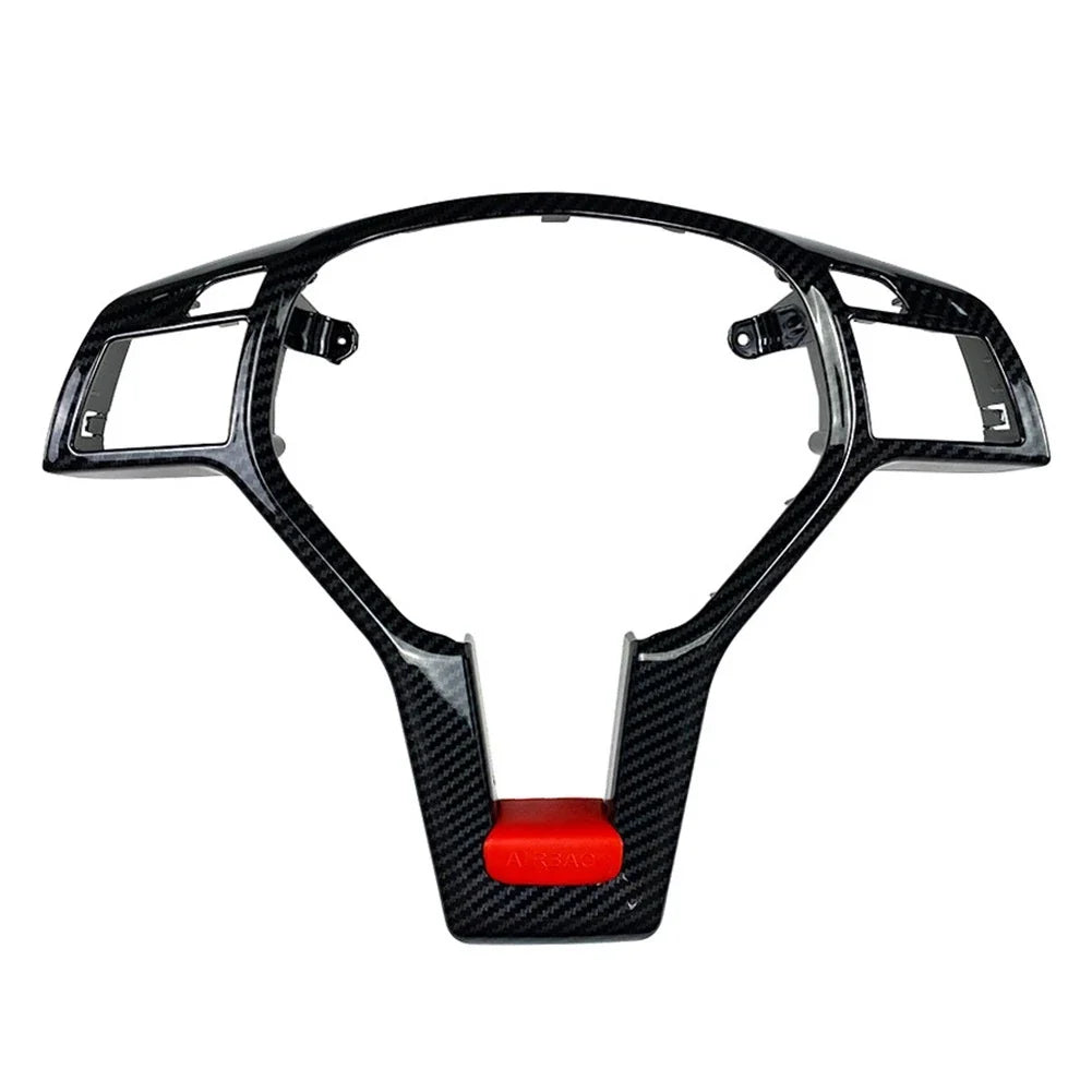 Steering Wheel Frame Trim Cover Carbon for Mercedes A C E SLK CLA CLS GLA (2010–2023)