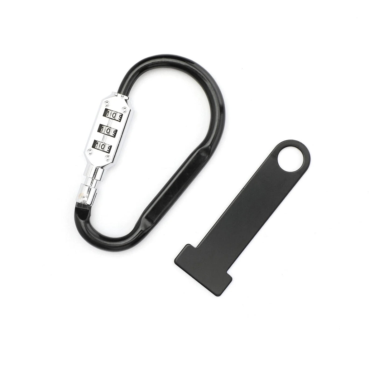 Motorcycle Helmet Lock - Fits 1 1/2" Handle Bars Universally