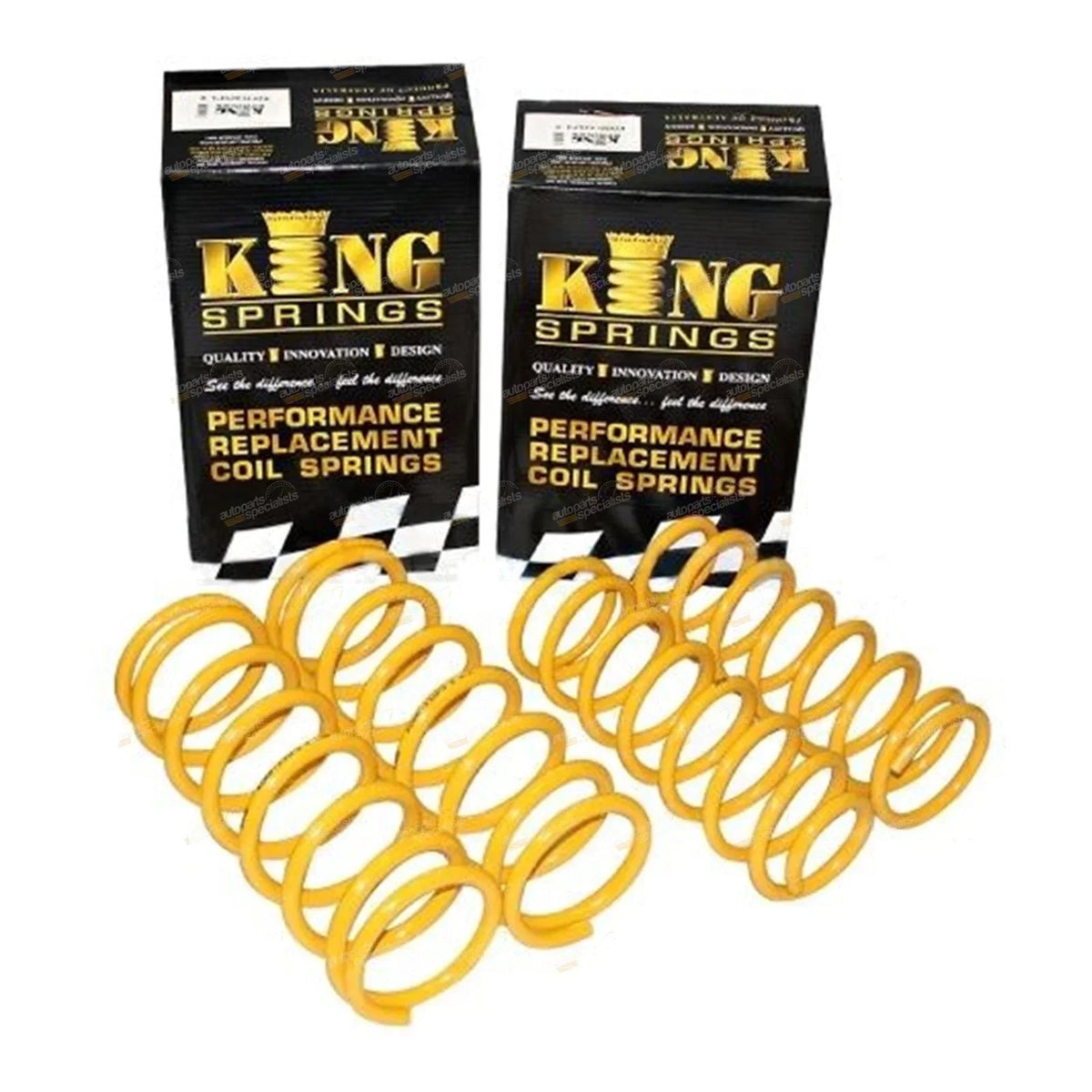 Coil Kit for Front & Rear for 1991-1998 Landcruiser 80 Series