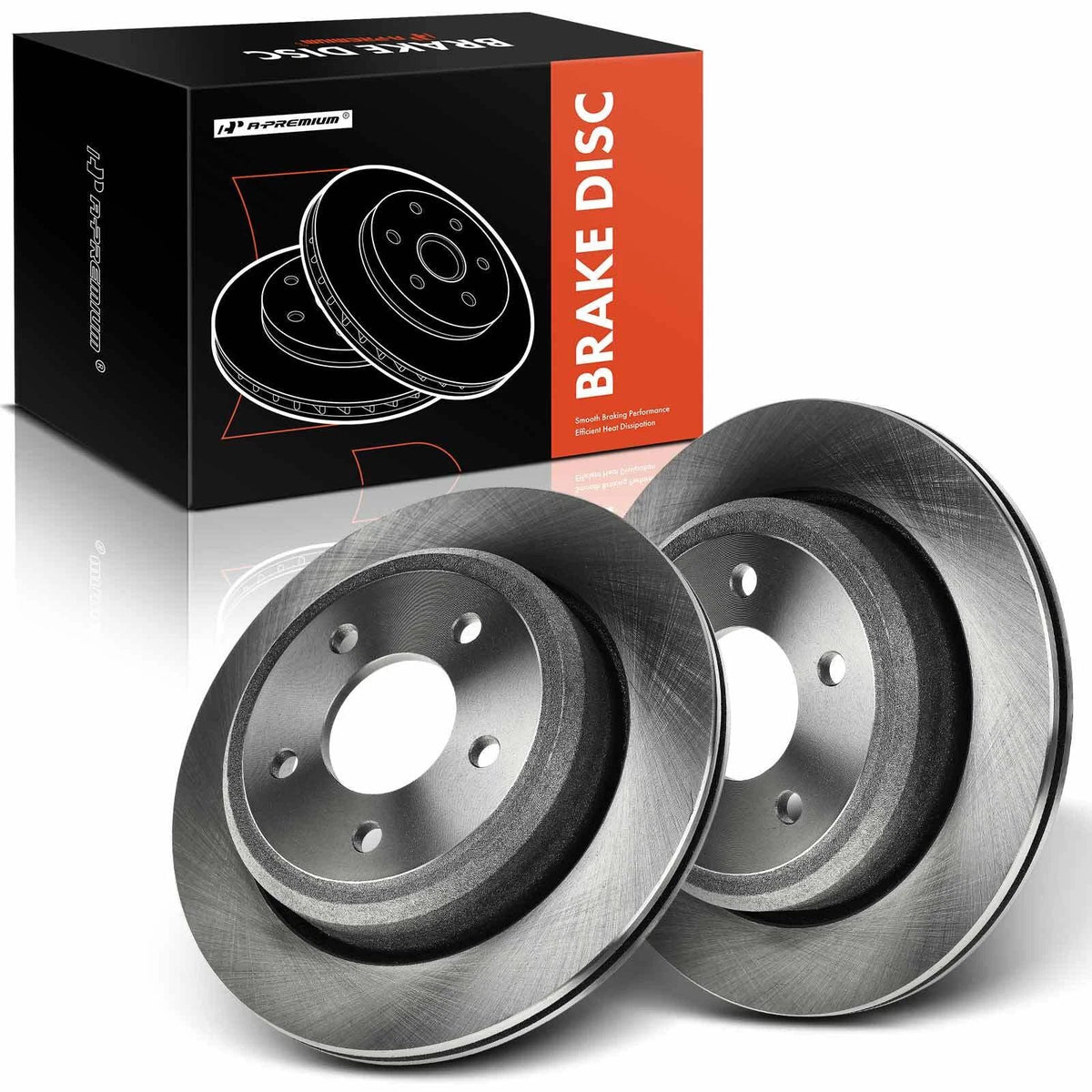 Rear Disc Brake Rotors for Ford Ranger (2010–2011) 11.6 in