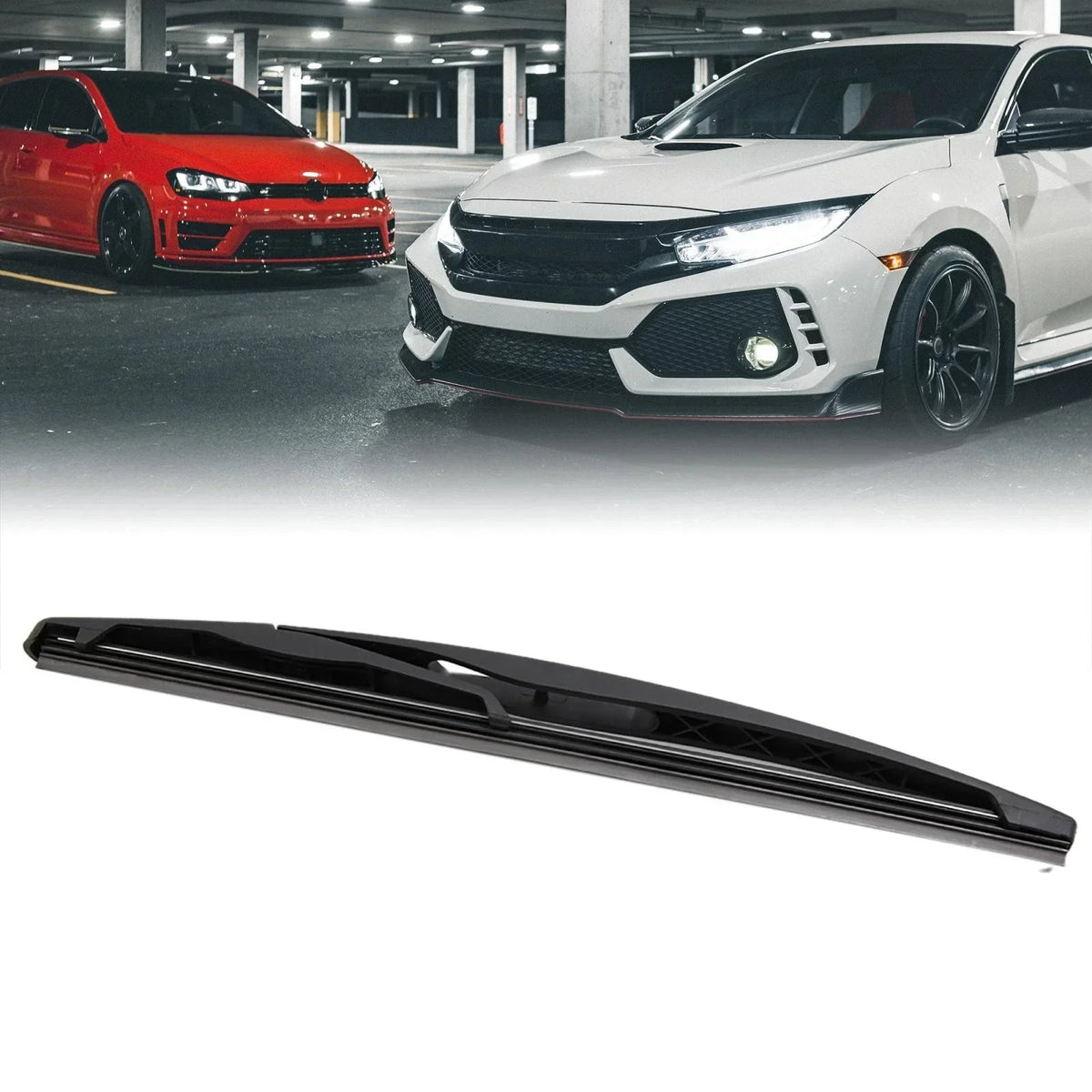 275mm Rear Wiper Blade Compatible with Dodge Nitro, GMC Acadia (2007-2017)
