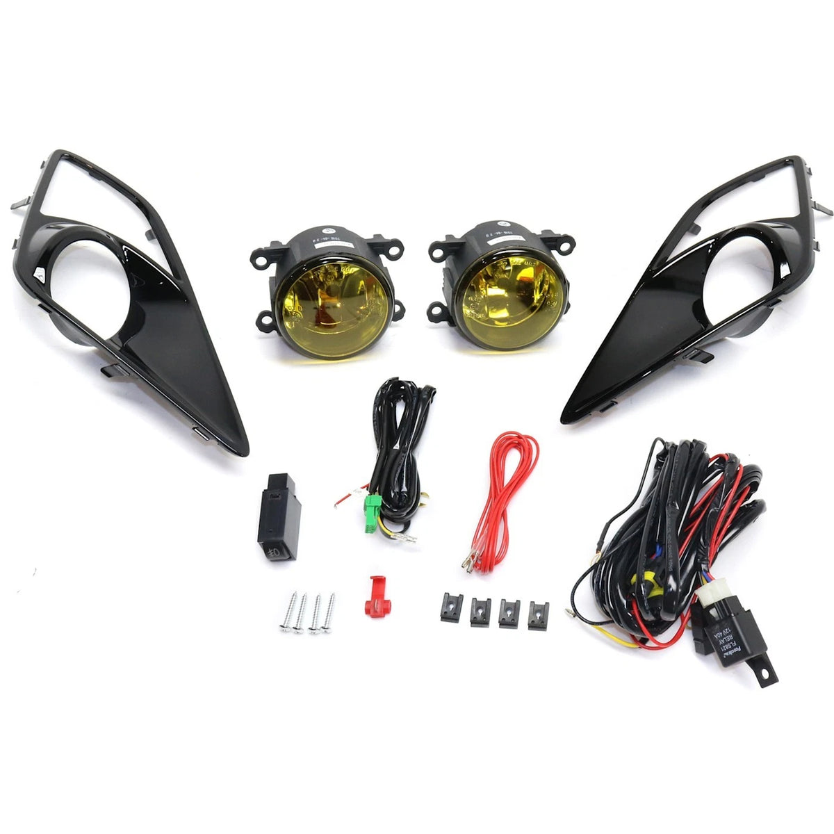 Set of 2 Fog Lights for Scion FR-S (2013–2016) Yellow Lens