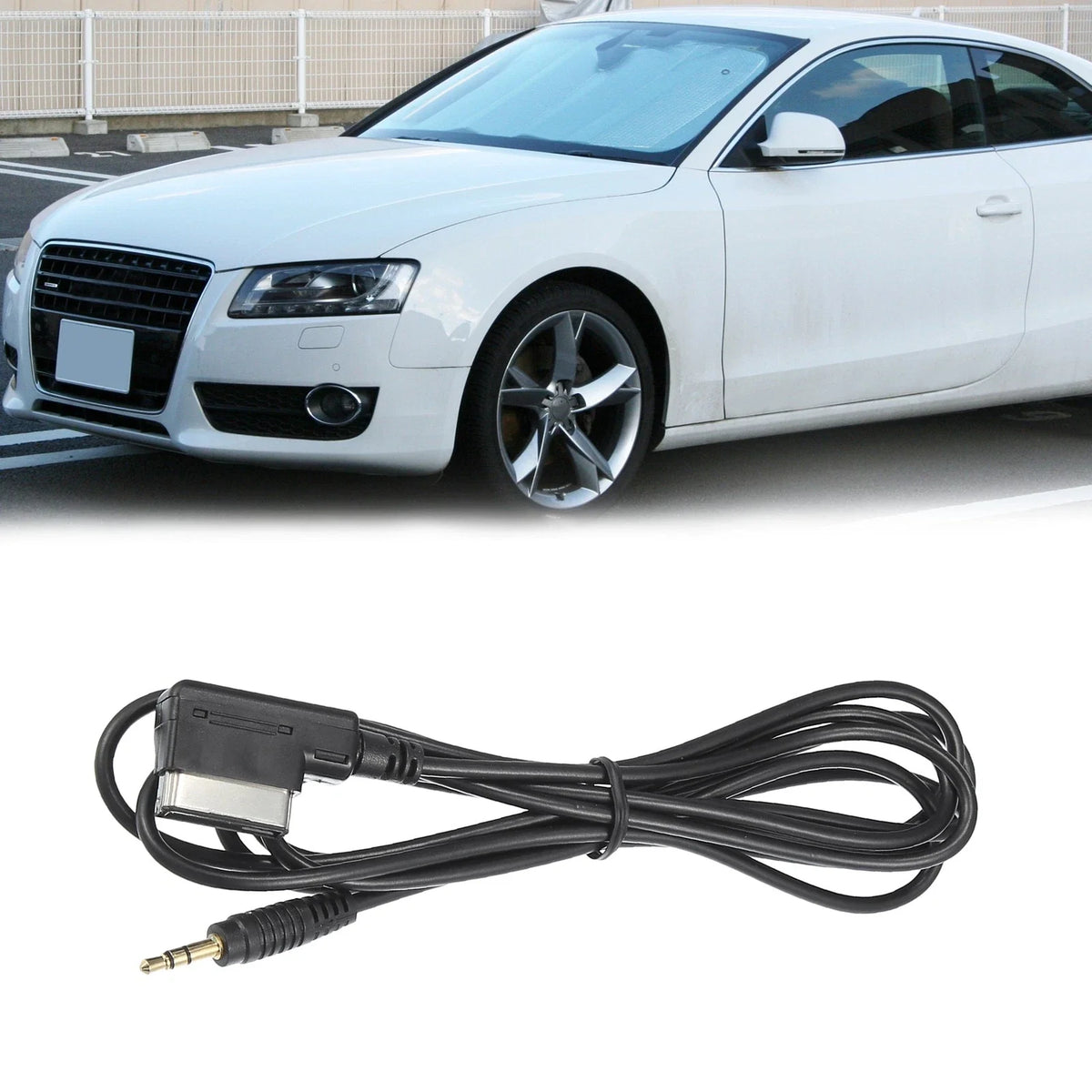 AMI MMI AUX 3.5mm Jack MP3 Adapter Cable for Audi (Various Models)