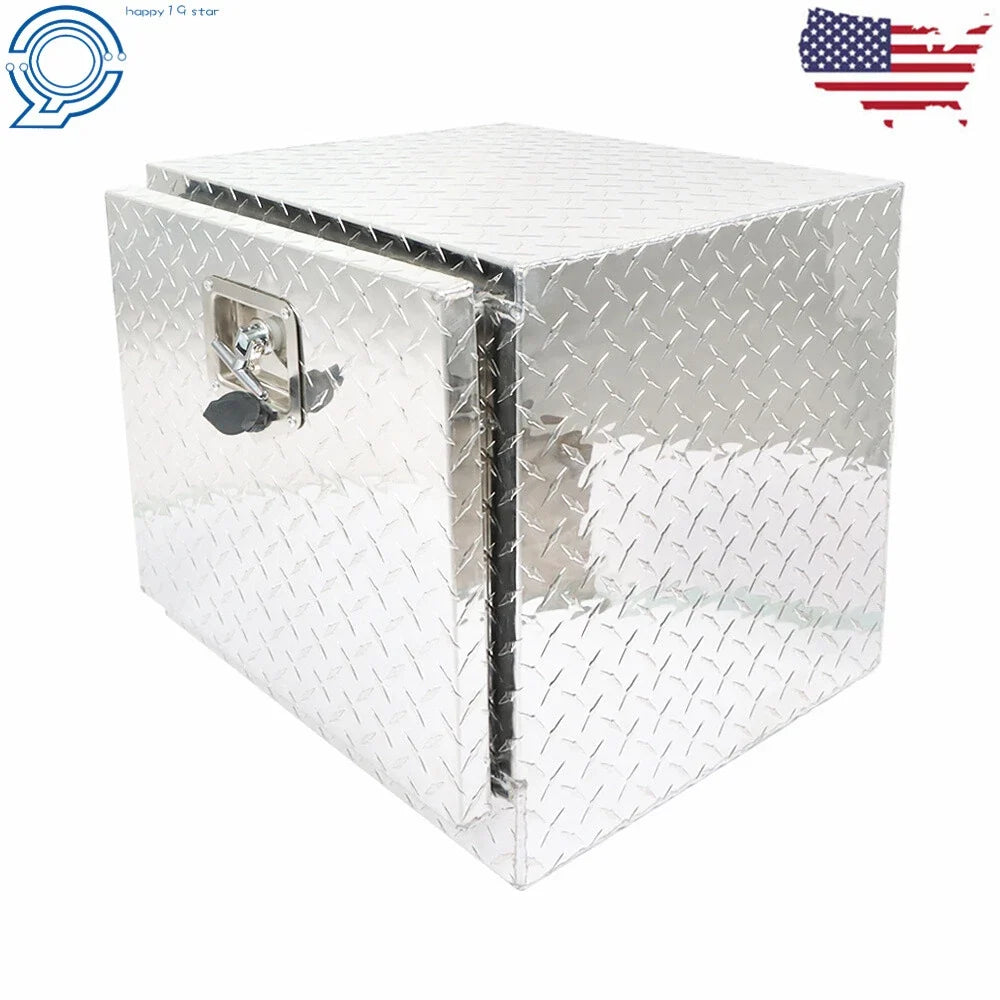 Aluminum Tool Box for Truck Pickup Trailer Storage (18"x17"x18")