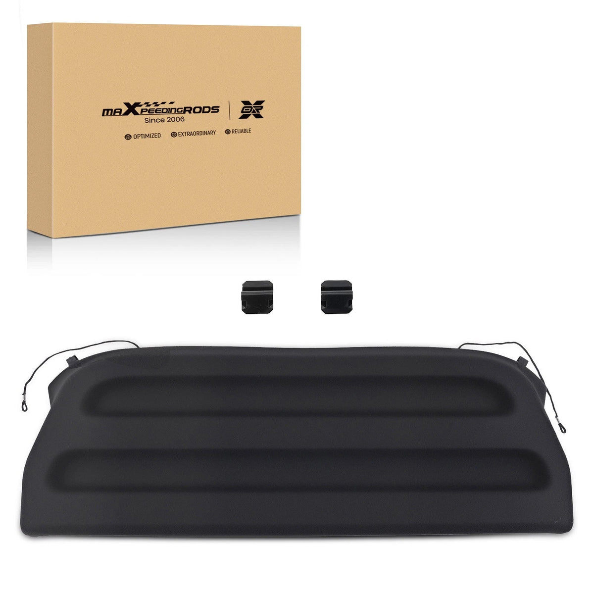 Cargo Cover for Honda Fit (2015–2019) Black Privacy Shade