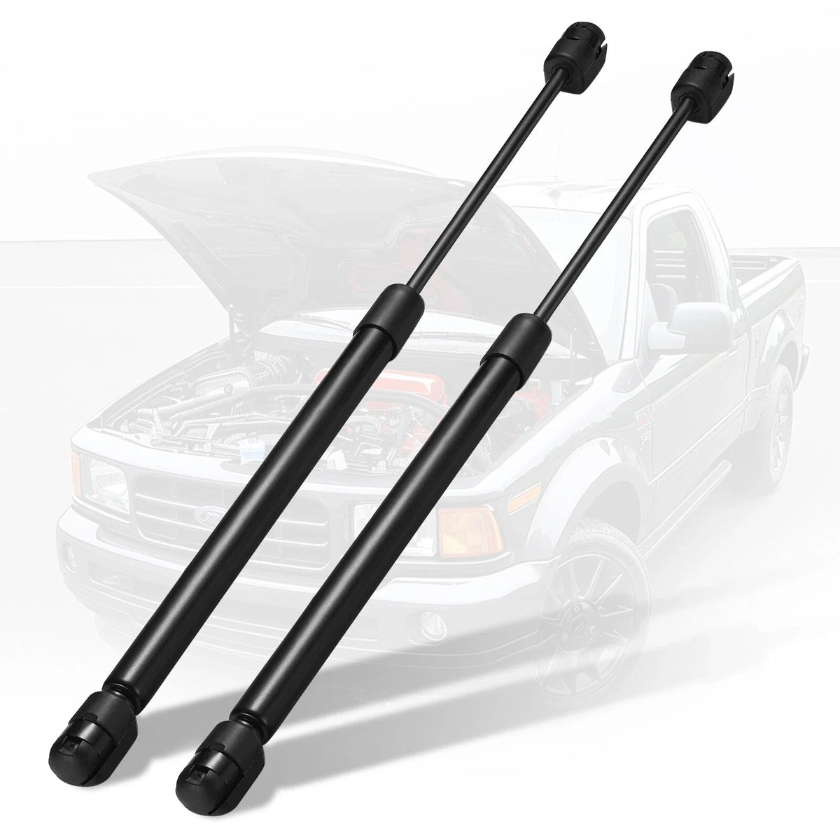 2X 14in Gas Shock Strut for Leer Camper Shell Window