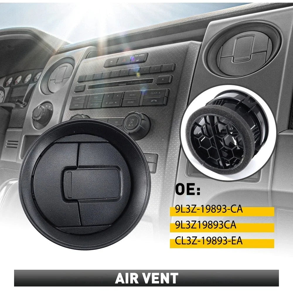 Air Vent for Interior Dashboard of Ford F-150 2009–2014