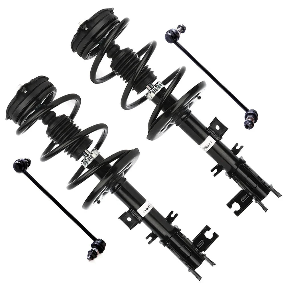 Front Struts Sway Bars End Links Kit for Nissan Murano (2009–2014)
