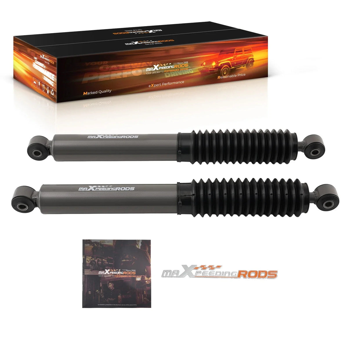 Rear Shock for Lowering Ford F150 4WD 2WD 2021-2023 4.5-7.5" Drop