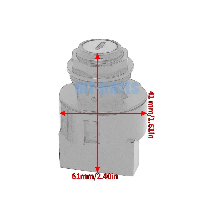 3 Position Ignition Key Switch for Polaris Ranger 500 4X4 EFI (2006–2010) 4010390