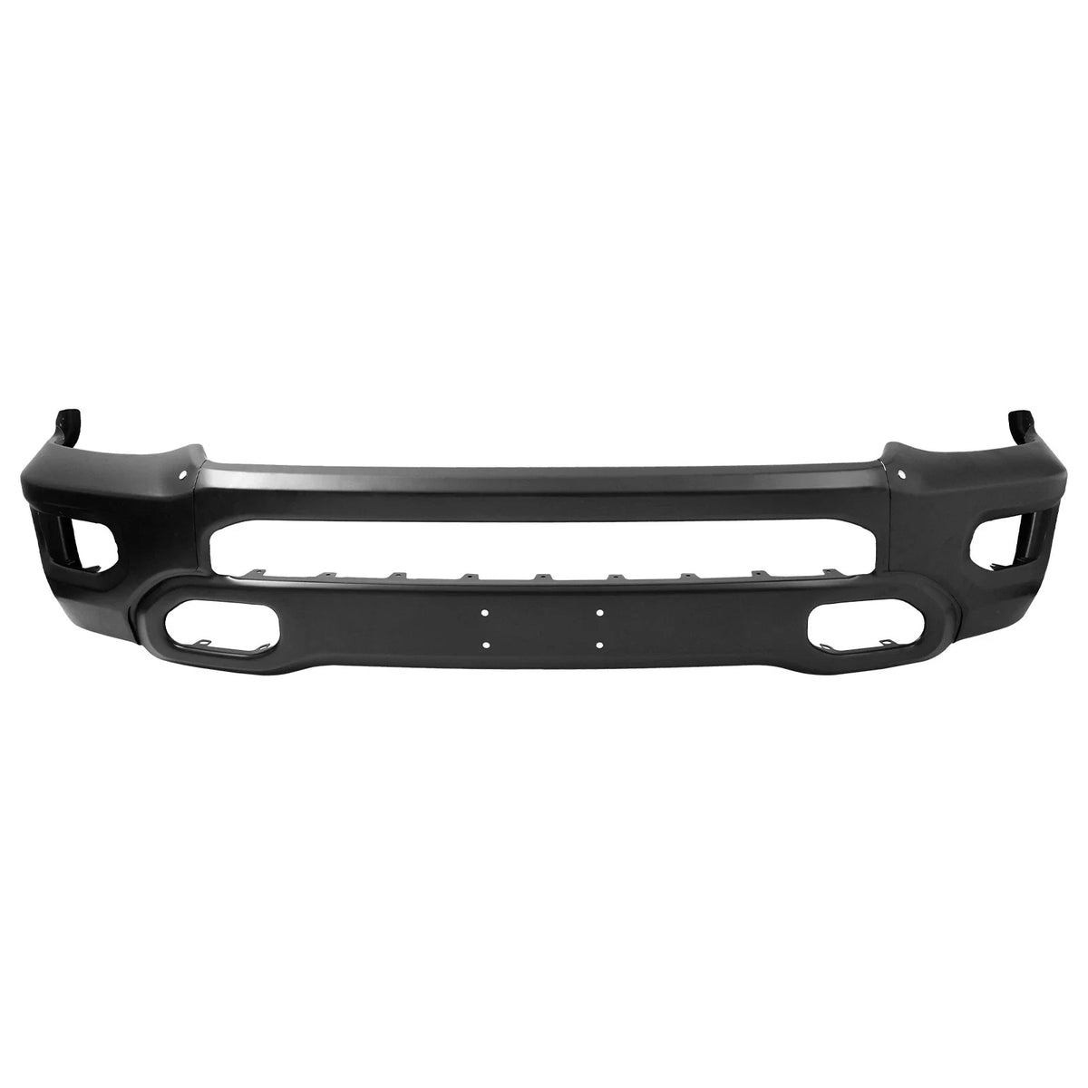 Front Bumper Face Bar for Ram 1500 (2019–2024) Black Steel Powder Coated