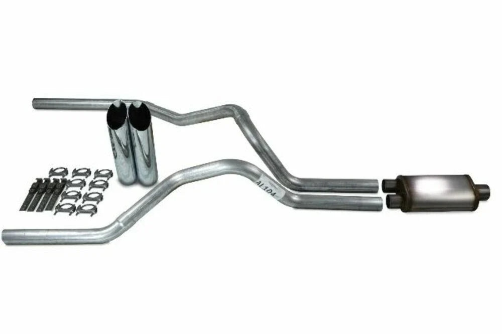 Dual Exhaust Kit for Dodge Ram 1500 (2019–2025) - 2.5" Stainless Muffler Tips