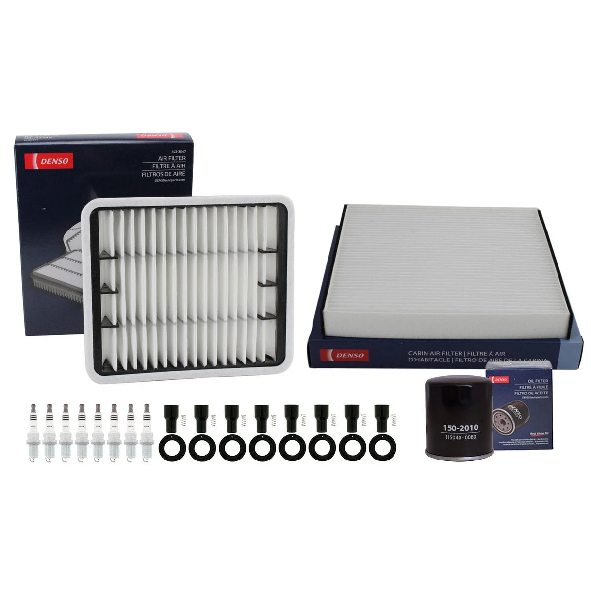 8 Spark Plugs & Boots Tune Up Kit for Lexus LS430 2001-2006