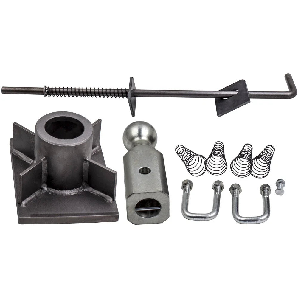 Flatbed Hitch for Trucks - Universal Underbed Design (6" x 8")