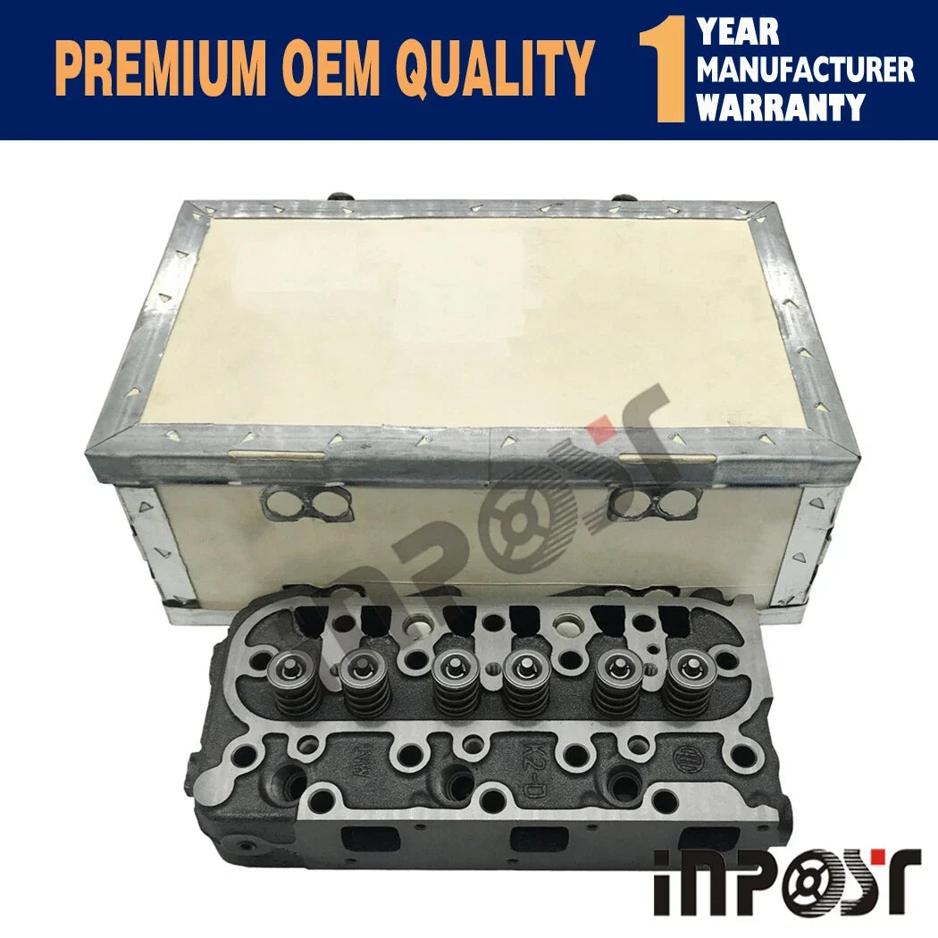 Complete Cylinder Head for Kubota D1105 (With Head Gasket)