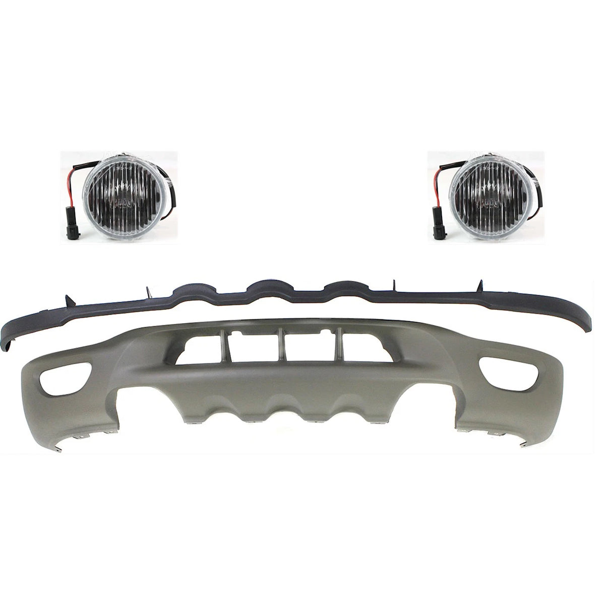 Fog Light Kit for Ford F-150 (1999–2000) Left Right Halogen Assembly
