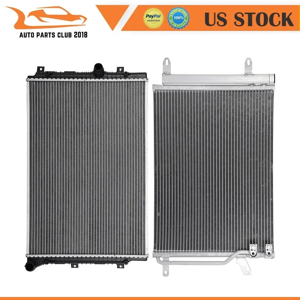 2014-2015 Volkswagen Jetta Beetle Radiator and AC Condenser