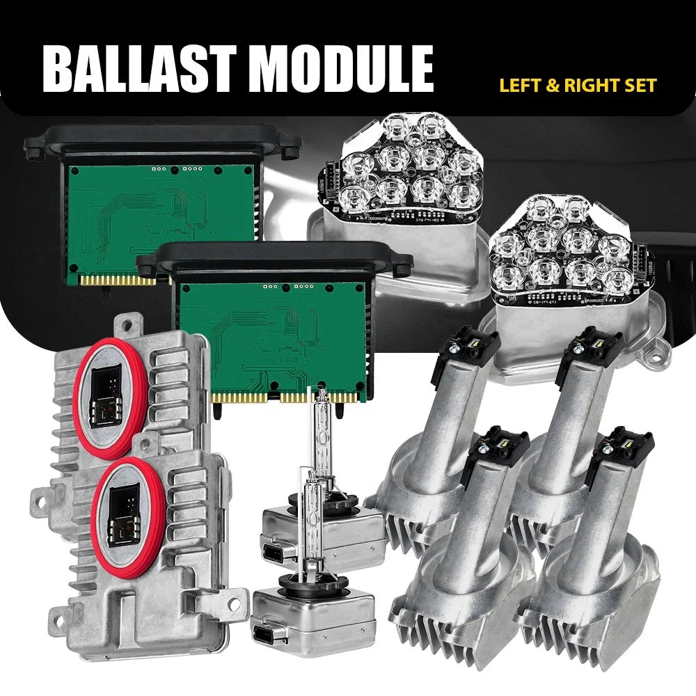 LED Ballast Module Pair for BMW 528i 535i 550i M5 (2011–2013)