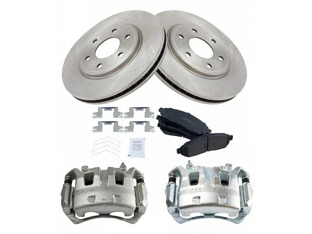 Front Brake Pad Rotor Caliper Set for Suzuki Equator (2009–2012) FF165PK