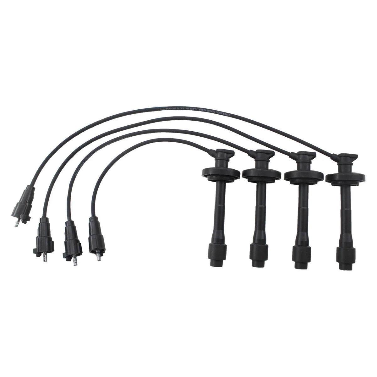 Ignition Wire Set 5mm for 1.8L L4 Chevy Prizm & Toyota Corolla (98-02)