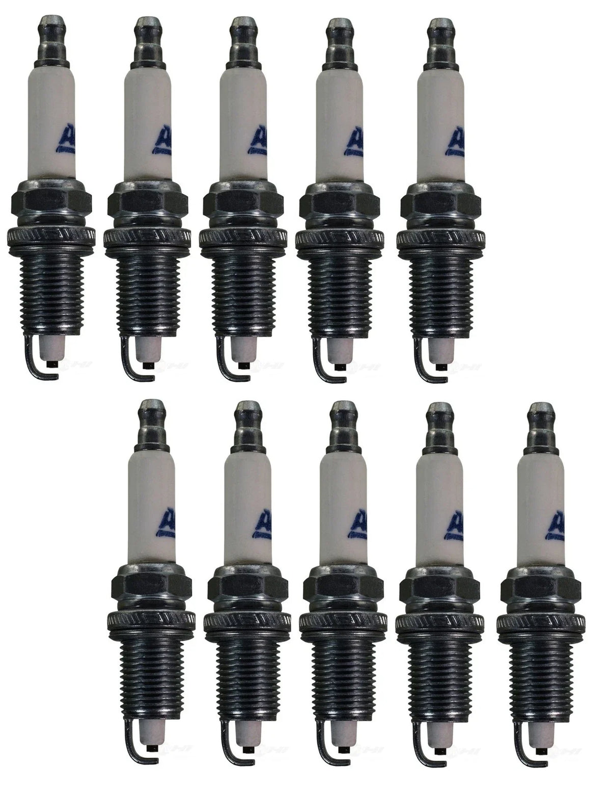 Set of 10 Spark Plugs for Audi S6 5.2L V10 (2007–2011)