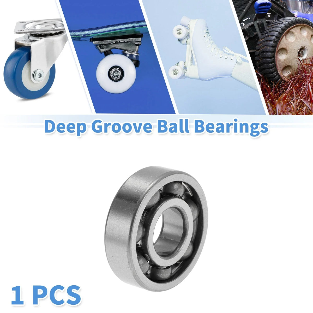 Deep Groove Ball Bearing 22x56x16mm for Various Applications (1 Pcs)